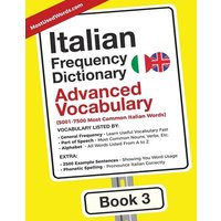 Italian Frequency Dictionary - Advanced Vocabulary von MostUsedWords.com