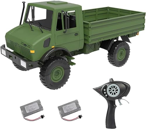 Mostop RC Crawler 1/12 4WD Truck Kletterfahrzeug Militär Truck Spielzeug für Kinder Erwachsene, Throttle & Steering Control RC LKW Truck 2.4Ghz Remote Control Kinder RC Auto für Kinder von Mostop