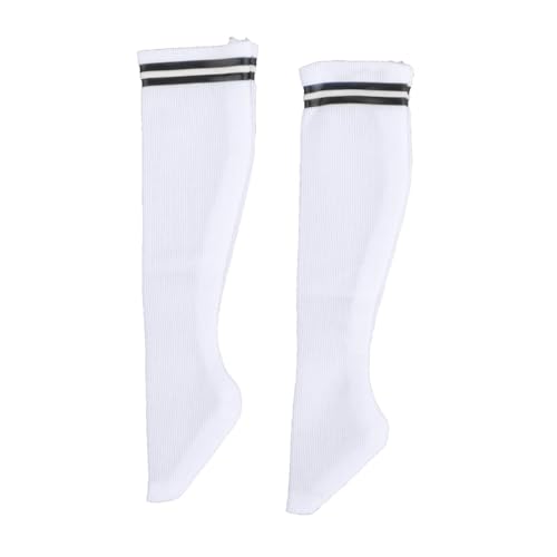 MotiveTech 1/6 Tube Socken, Mini Sportsocken, Cosplay, Stylische Casual Tube, Lässiger, Puppen Ankleide für 12'' Actionfiguren, Gestreiftes schwarzes Crew MotiveTech 1/6 Tube Socken, Mini Sportsocken, Cosplay, Stylische Casual Tube, Lässiger, Puppen Ankleide für 12'' Actionfiguren, Gestreiftes schwarzes Crew von MotiveTech
