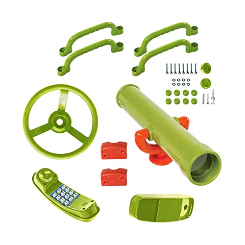 MotiveTech Schaukelaufsätze für Spielgeräte Im Freien, Piratenteleskop Spielplatzzubehör, Piratenschiffteile für Den Garten, Klettergerüst, Ferienkinder MotiveTech Schaukelaufsätze für Spielgeräte Im Freien, Piratenteleskop Spielplatzzubehör, Piratenschiffteile für Den Garten, Klettergerüst, Ferienkinder von MotiveTech