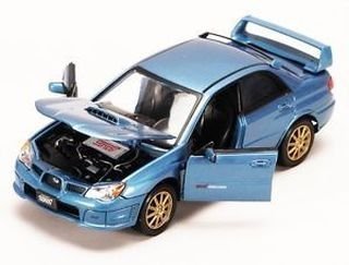 Blue Subaru Impreza Wrx Sti 1:24 Scale Diec Cast Car by MOTOR MAX von Motor Max