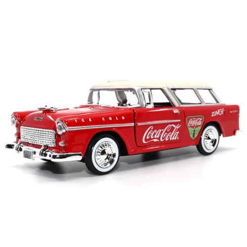 Coca Cola Chevy Nomad 1:24 Maßstab 1955 von Motor city classics