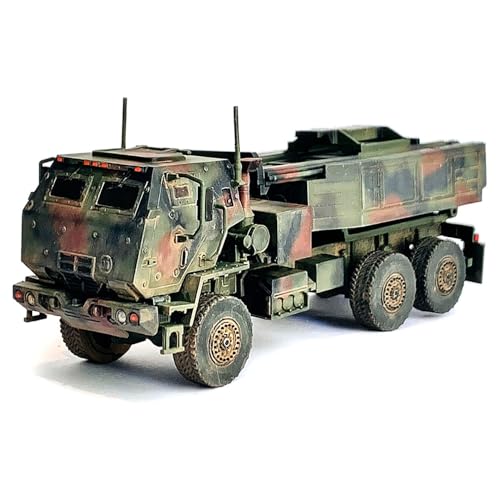 Dragon Armor | Militär-Druckguss im Maßstab 1:72 | M142 Hochleistungs-Artillerie-Raketensystem | 3-Ton-Camouflage von Motor city classics