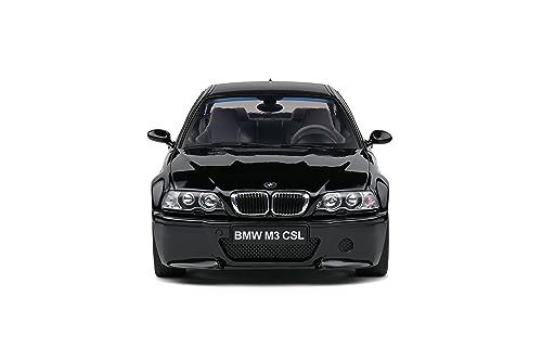 Solido Modellauto Maßstab 1:18 BMW E46 CSL schwarz von Motor city classics