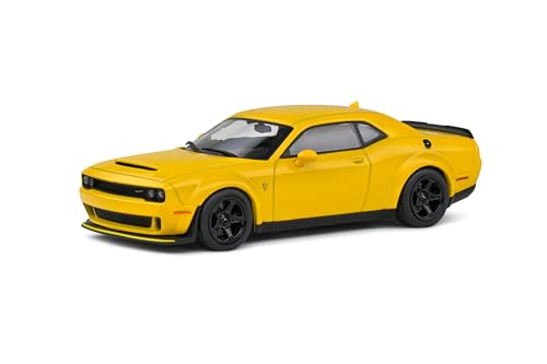 Solido Modellauto Maßstab 1:43 Dodge Chall. Demon gelb von Motor city classics