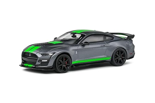 Solido Modellauto Maßstab 1:43 Shelby Mustang GT500 grau von Motor city classics