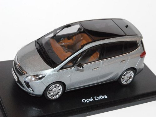 Opel Zafira Tourer C Ab 2012 Silber Lake Grau 1/43 Ist Ixo Modell Auto von Motorart