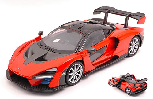 MC LAREN SENNA 2018 TROPHY ORANGE 1:24 - MotorMax - Straßenwagen - Die Besetzung - Modellbau von Motormax