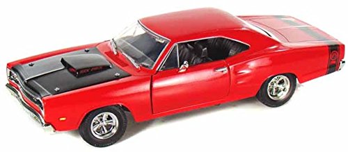 Motor Max 1969 Dodge Coronet SuperBee rot 1:24 von Motor Max