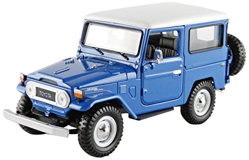 Motormax – 79323bl – Toyota Land Cruiser FJ40 – 1977 – Maßstab 1/24 – Blau von Motormax