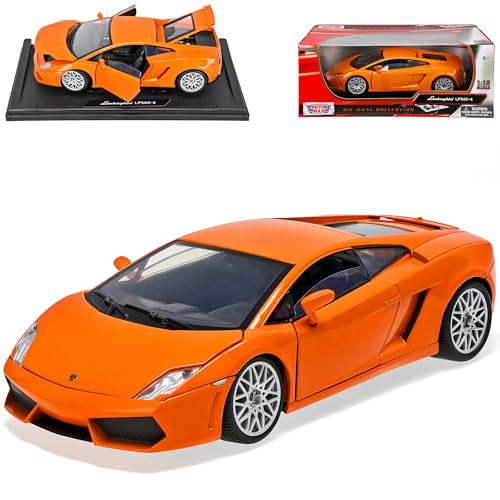 Motormax Lamborgihini Gallardo LP560-4 Coupe Orange 2003-2013 1/18 Modell Auto von Motormax