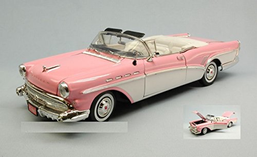 MOTORMAX MTM73152P BUICK ROADMASTER 1957 PINK/WHITE 1:18 MODELLINO DIE CAST von Motormax