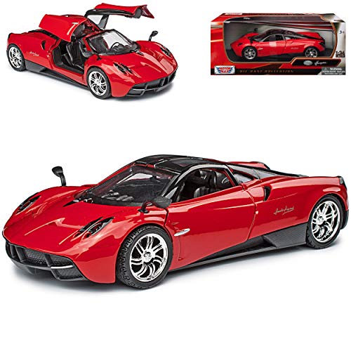 Motormax Pagani Huayra Coupe Rot 1/24 Modell Auto mit individiuellem Wunschkennzeichen Motormax Pagani Huayra Coupe Rot 1/24 Modell Auto mit individiuellem Wunschkennzeichen von Motormax