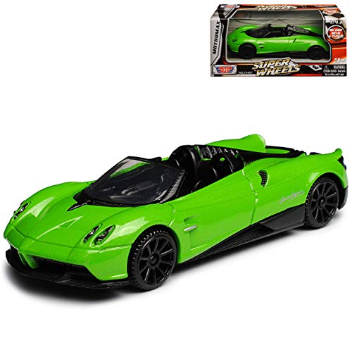 Motormax Pagani Huayra Roadster Cabrio Gruen Ab 2012 1/43 Modell Auto Motormax Pagani Huayra Roadster Cabrio Gruen Ab 2012 1/43 Modell Auto von Motormax