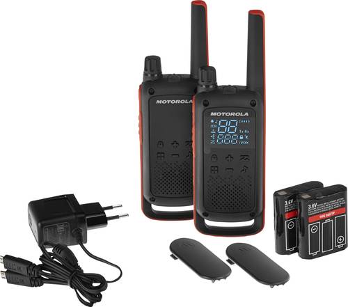 Motorola Solutions TLKR T82 188068 PMR-Handfunkgerät 2er Set von Motorola Solutions