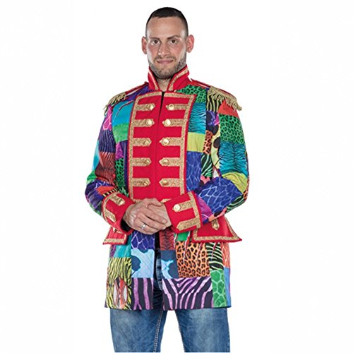 Herren Patchwork Jacke Gr. 50 bunt Fasching Sakko Jackett Karneval Garde von Mottoland