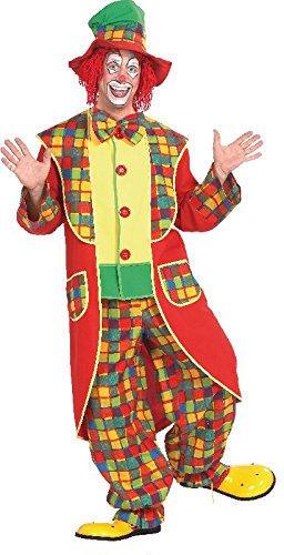 Mottoland Herren Kostüm Clown mit Hut Clownkostüm zu Karneval Fasching Gr.52 von Mottoland