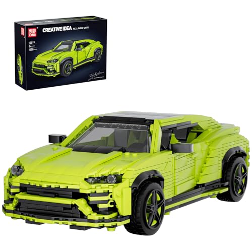 Mould King 10019 Klemmbausteine Auto Statischer Sportwagen Supersportwagen Bausteine Sets Drift Auto Geschenk für Erwachsene Jungen und Mädchen ab 8 Jahren (1538 Teile) von Mould King