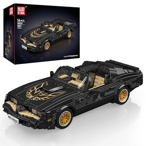 Mould King 10029 Technik Amerikanischer Sportwagen Klemmbausteine, 1557 Teile Vintage-Cabrio Auto Modell Montagesatz, Building Block Konstruktionsfahrzeug Mould King 10029 Technik Amerikanischer Sportwagen Klemmbausteine, 1557 Teile Vintage-Cabrio Auto Modell Montagesatz, Building Block Konstruktionsfahrzeug von Mould King