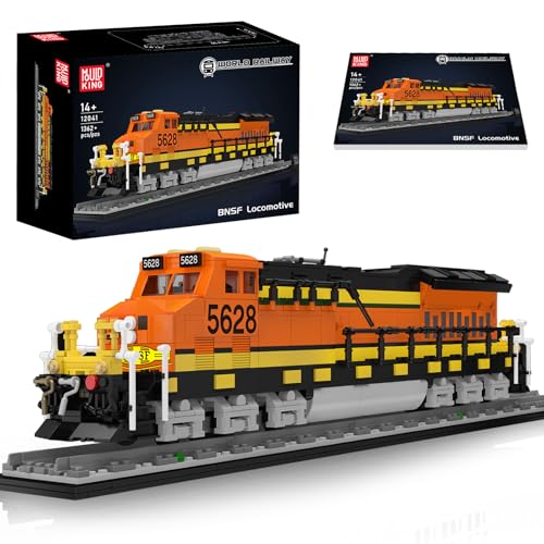Mould King 12041 Technik Eisenbahnzug Bausteine Spielzeug, 1362 Stück Lokomotive Zug Klemmbausteine Bausatz Spielzeug Geschenk für Jungen 8+ Mould King 12041 Technik Eisenbahnzug Bausteine Spielzeug, 1362 Stück Lokomotive Zug Klemmbausteine Bausatz Spielzeug Geschenk für Jungen 8+ von Mould King