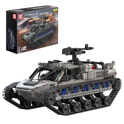 Mould King 20030 Technik EV2 Ferngesteuert Bauspielzeug RC Drift Car Klemmbausteine Militär Spielzeug Mit Fernbedienung Und App Dual Control(1046 Teile) von Mould King