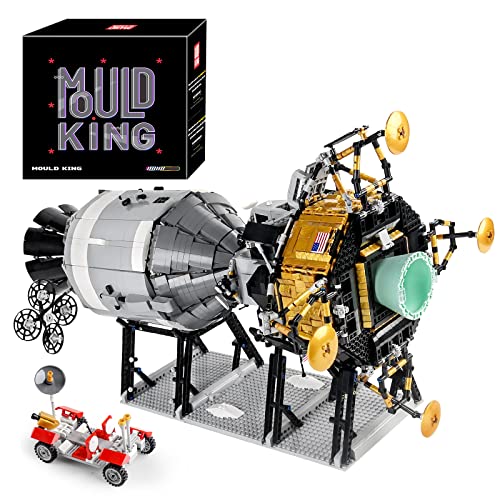 Mould King 21006 Technik Raumschiff Modell, 7106 Teile Technologie Weltraumraketenschiff Bausteine für Erwachsene und Kinder, als Geschenk zu Weihnachten/Sammlerstücke von Mould King