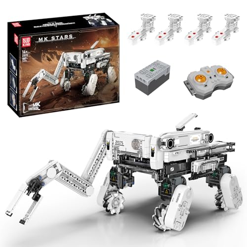 Mould King 21075 Roboter Kinder Programmierbar and Ferngesteuerter, APP und Fernbedienung Technik Roboter Bausatz | Roboterhund Bauspielzeug Geschenk für Kinder ab 8-12 Jahren für Jungen Bausatz von Mould King