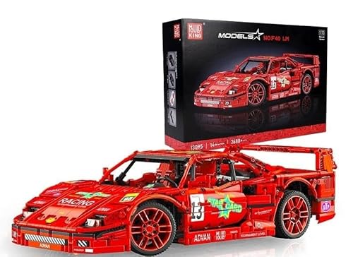 Mould King 2688/pcs Statischer Supercar Brick Building Modellauto 13095 von Mould King