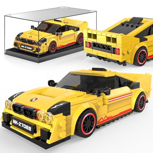 Mould King Speed Champion Auto Serie mit Acrylvitrine, Technische Bausteine 27088 Rennwagen Sportwagen Bauspielzeug, sammelbares Modellauto,Klemmbausteine Rennauto Bausätze (466 Teile). Mould King Speed Champion Auto Serie mit Acrylvitrine, Technische Bausteine 27088 Rennwagen Sportwagen Bauspielzeug, sammelbares Modellauto,Klemmbausteine Rennauto Bausätze (466 Teile). von Mould King