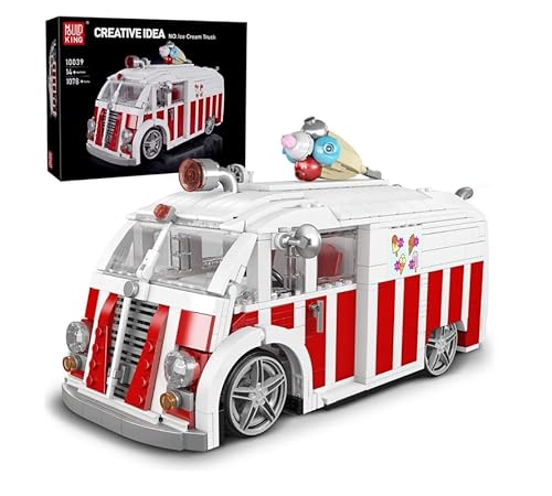 Mould King Ice Cream Truck Building Model Set 10039 von Mould King