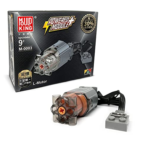 Mould King M0003 Technik L-Motor Power-Function Zubehör Klemmbausteine DIY Zubehör Kompatibel mit Technik Ferngesteuertes Auto von Mould King