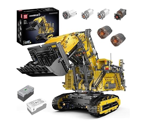 Mould King Technik Remote Controlled Bagger für Liebherr R 9800 17070 von Mould King