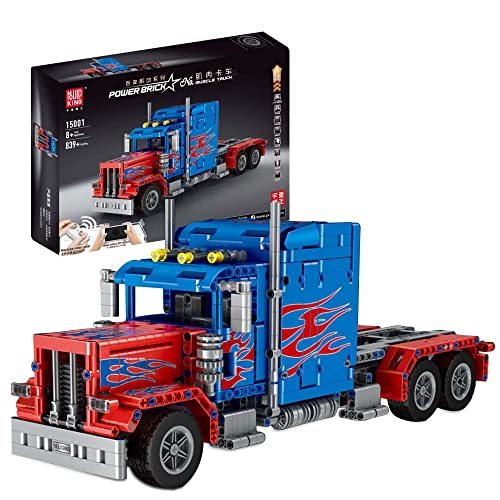 Mould King15001 Muscle Truck Block Set 839 Teile MOC Block Set RC Control Sammelbares Spielzeug/Festival Geschenk Spielzeug für Kinder und Erwachsene von Mould King