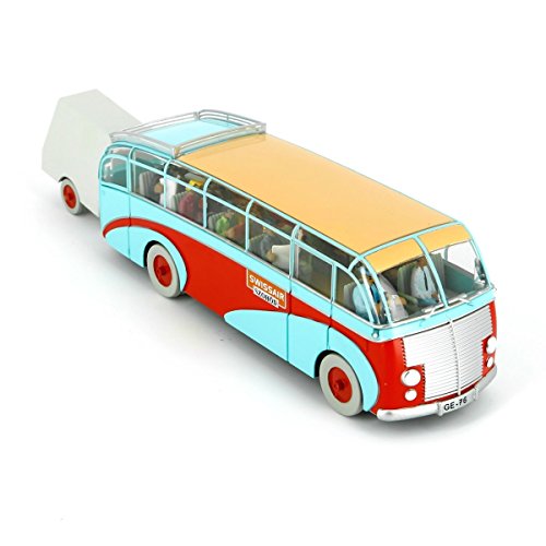 Tintin Transport Diorama 29581 Swissair bus The Calculus Affair von Moulinsart