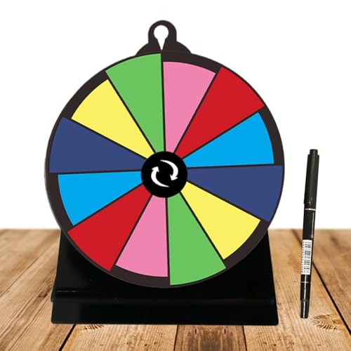 Drehrad Für Gewinne - Drehrad Mit Ständer Für Tisch,Wiederverwendbares Glücksrad Für Partys Supermärkte Auftritte Handelsmessen Spendensammlung Gewerbe Drehrad Für Gewinne - Drehrad Mit Ständer Für Tisch,Wiederverwendbares Glücksrad Für Partys Supermärkte Auftritte Handelsmessen Spendensammlung Gewerbe von Moxeupon