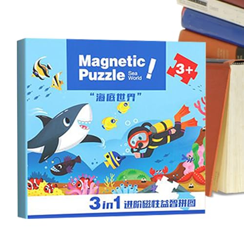 Magnetpuzzle - Aktivitätsspielzeug Für Reisen Und Unterwegs - Lernspielzeug Für Mädchen Kinder 2-6 Jahre,für Mädchen Kinder Alter 2-6 Kindergarten Vorschule Auto- und Flugreise Magnetpuzzle - Aktivitätsspielzeug Für Reisen Und Unterwegs - Lernspielzeug Für Mädchen Kinder 2-6 Jahre,für Mädchen Kinder Alter 2-6 Kindergarten Vorschule Auto- und Flugreise von Moxeupon
