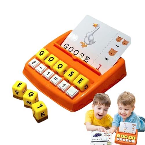 Matching-Buchstaben-Spiel,Buchstaben-Matching-Spiel - Mathe-Manipulationsspielzeug für Kleinkinder - Passendes Buchstabenspielzeug für Kinder, frühes Lernspielzeug für Kinder, Mädchen, von Moxeupon