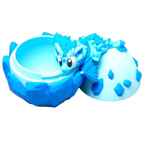 Moxeupon 3D Gedrucktes Drachenei | Lebendiges Drachenei Spielzeug | Artikuliertes Flexibles Gliedermodell Tier | Deko Für Schule Zuhause Büro Reise Nachttisch Auto Moxeupon 3D Gedrucktes Drachenei | Lebendiges Drachenei Spielzeug | Artikuliertes Flexibles Gliedermodell Tier | Deko Für Schule Zuhause Büro Reise Nachttisch Auto von Moxeupon
