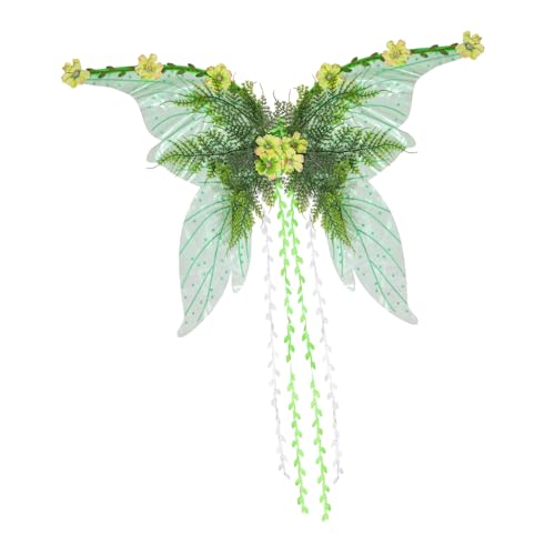 Moxeupon Feenflügel | Funkelnde Schmetterlingsflügel,Für Halloween Fasching Weihnachten Bühnenauftritte Cosplay Moxeupon Feenflügel | Funkelnde Schmetterlingsflügel,Für Halloween Fasching Weihnachten Bühnenauftritte Cosplay von Moxeupon