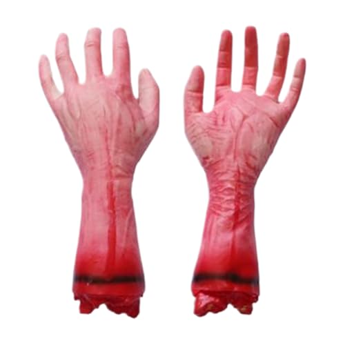 Moxeupon Halloween Kunsthände | Arm Halloween Requisiten - Realistische Deko Für Feste Innen Außen Gruselhaus Fotografie Moxeupon Halloween Kunsthände | Arm Halloween Requisiten - Realistische Deko Für Feste Innen Außen Gruselhaus Fotografie von Moxeupon