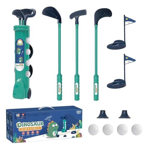 Moxeupon Kleinkind-Golf-Set, Kinder-Golfschläger-Set | Sicheres, leichtes Golf-Schlagspielzeug,Sportprodukte fördern die körperliche und geistige Entwicklung von Kleinkindspielzeugen für den von Moxeupon