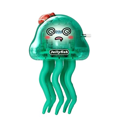 Moxeupon Krabbelnde Qualle Spielzeug | Uhrwerk Selbstschwingende Qualle,Nachgeahmte Meerestierfigur Für Kleinkinder Kinder Mädchen Moxeupon Krabbelnde Qualle Spielzeug | Uhrwerk Selbstschwingende Qualle,Nachgeahmte Meerestierfigur Für Kleinkinder Kinder Mädchen von Moxeupon