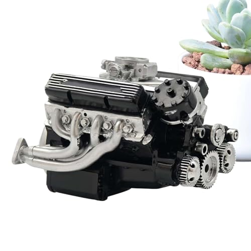 Moxeupon V8 Modellmotor Bausatz Für Erwachsene, Bausteinsatz Aus Kunststoff V8-Motor, Deko Realistisches STEM Spielzeug, Lernspiele für Ingenieurwissen Erwachsene Sammlung Moxeupon V8 Modellmotor Bausatz Für Erwachsene, Bausteinsatz Aus Kunststoff V8-Motor, Deko Realistisches STEM Spielzeug, Lernspiele für Ingenieurwissen Erwachsene Sammlung von Moxeupon