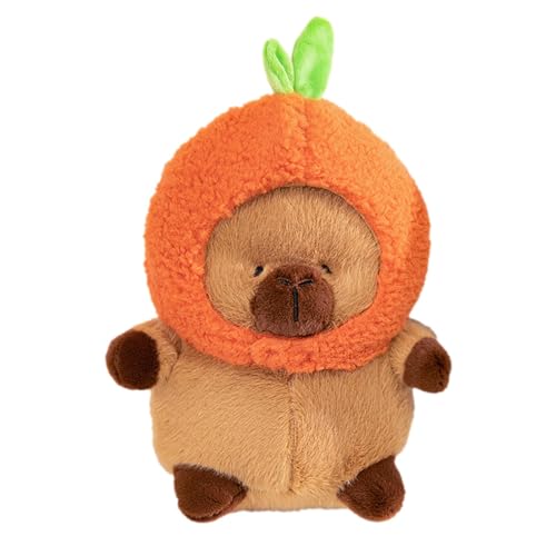 Plüsch-Capybara-Stoffspielzeug, Capybara-Plüschspielzeug - Capybara Plüschpuppe - Bequeme Capybara-Plüschtiere, Stofftierpuppen für Kinder, von Moxeupon