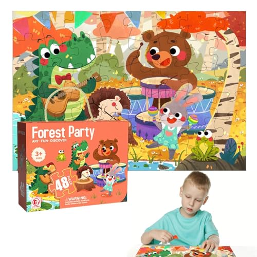 Puzzle Rätsel für Kinder, Vorschule Rätsel,Puzzle Rätsel Reisespielzeug - Hirnteaser für Kinder, Lernaktivitäten, Osterkorb Stuffers von Moxeupon