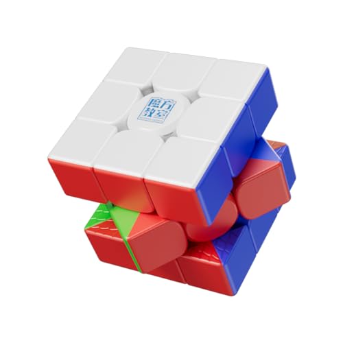 Moyu RS3M V5 Speed Magic Cube 3x3x3, Stickerless Magnetic 3x3 Cube Smooth Easy to Turn, for Competition Training and Birthday Gifts(Magnetic Dual-Adjustment Version) von Moyu