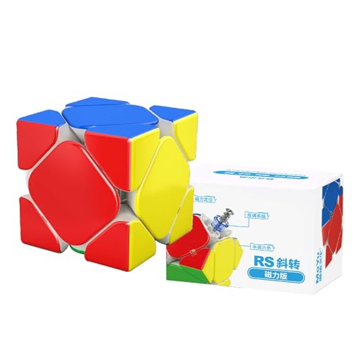 Moyu RS Skewb Cube Magnetic Skewb M Puzzle Stickerless Magic Cube Easy Turn & Smooth Faster & Professional Cube(Magnetic Version) Moyu RS Skewb Cube Magnetic Skewb M Puzzle Stickerless Magic Cube Easy Turn & Smooth Faster & Professional Cube(Magnetic Version) von Moyu