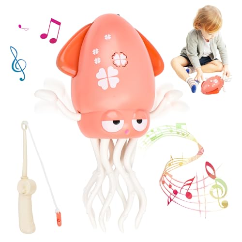 Electric Dancing Octopus Toy, Elektrisches Tanzender Oktopus Spielzeug, Automatisch Schwingender Krabbelnder Oktopus, Tanzendes und singendes Musikspielzeug für Mädchen Jungen Electric Dancing Octopus Toy, Elektrisches Tanzender Oktopus Spielzeug, Automatisch Schwingender Krabbelnder Oktopus, Tanzendes und singendes Musikspielzeug für Mädchen Jungen von MplehDa