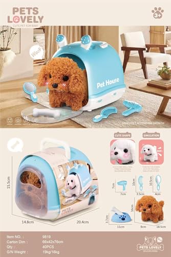 Hund Spielzeug Kinder Spielzeug, Elektrisch Plüsch Hund, Interaktives der läuft bellt Schwanzwedelt, Haustier Hundespielzeug Elektrisches, Kuscheltier Spielhund für Mädchen Junge 3 4 5 6 Jahre Hund Spielzeug Kinder Spielzeug, Elektrisch Plüsch Hund, Interaktives der läuft bellt Schwanzwedelt, Haustier Hundespielzeug Elektrisches, Kuscheltier Spielhund für Mädchen Junge 3 4 5 6 Jahre von MplehDa