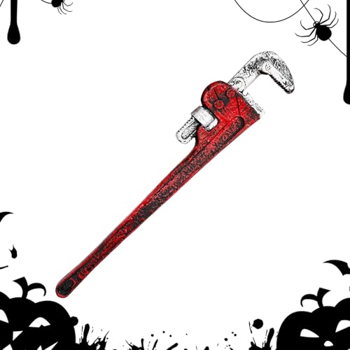 Mppchhn Halloween Blutfleck Schraubenschlüssel, Fake Horror Werkzeug Mit Kunstblut, Spaßiges Dekorationsspielzeug Für Gruselpartys Und Theater Mppchhn Halloween Blutfleck Schraubenschlüssel, Fake Horror Werkzeug Mit Kunstblut, Spaßiges Dekorationsspielzeug Für Gruselpartys Und Theater von Mppchhn